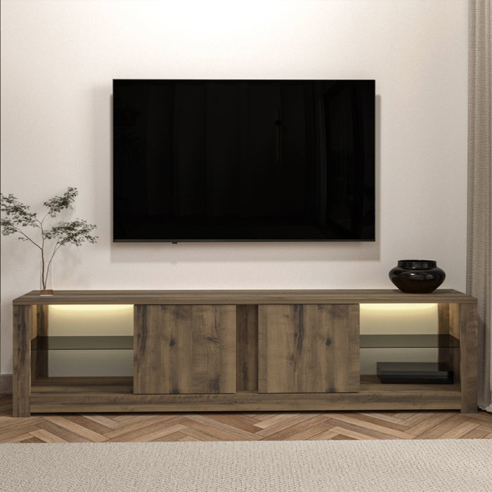 Hanah Home Soporte de TV Aydos - Oak